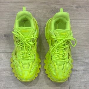 Balenciaga Neon Green Men's Shoes